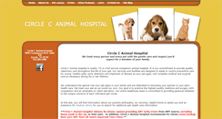 Desktop Screenshot of circlecanimalhospital.com