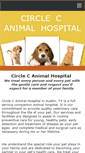 Mobile Screenshot of circlecanimalhospital.com